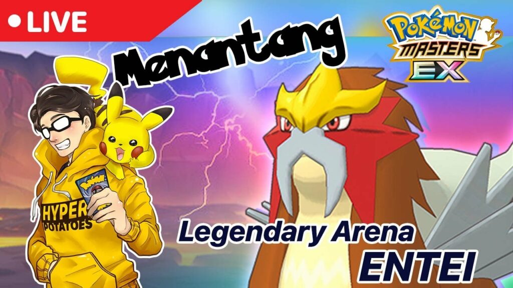 [LIVE]  Menantang Entei & Co-op Play! - Pokemon Masters EX