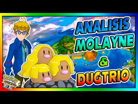ANALISIS MOLAYNE y DUGTRIO ALOLA - Pokemon Masters Ex