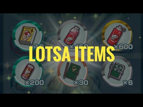 [Pokemon Masters EX] LOTSA ITEMS