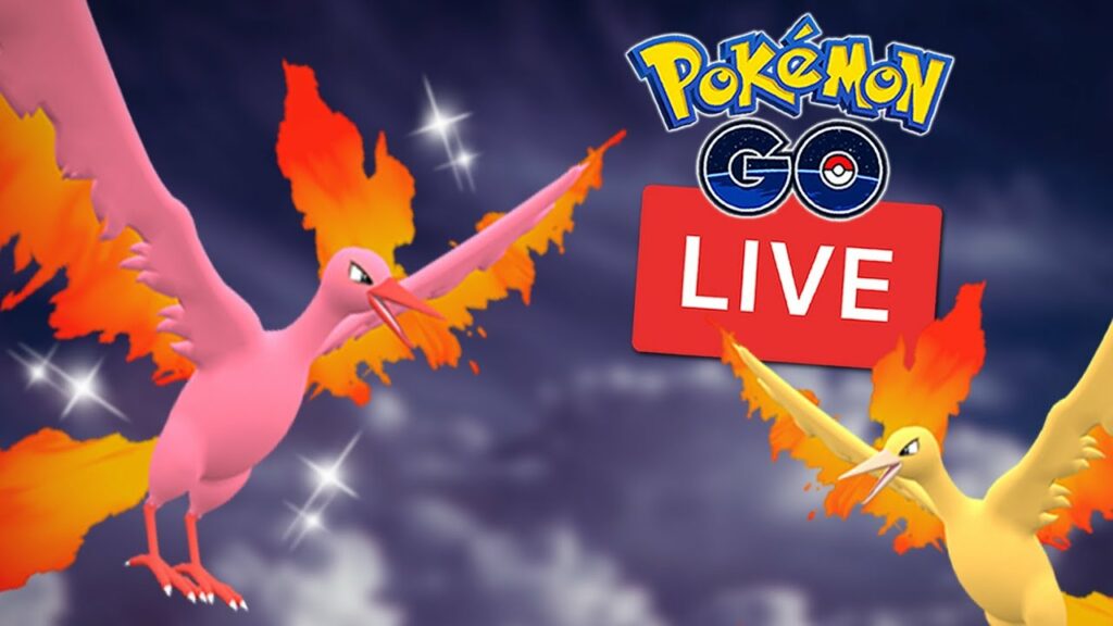Moltres Raid Hour Shiny Hunt Live Pokemon Go