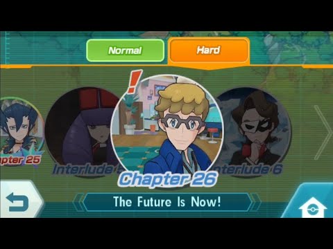 [Pokemon Masters EX] Main Story - Chapter 26: The Future Is Now! (Hard)