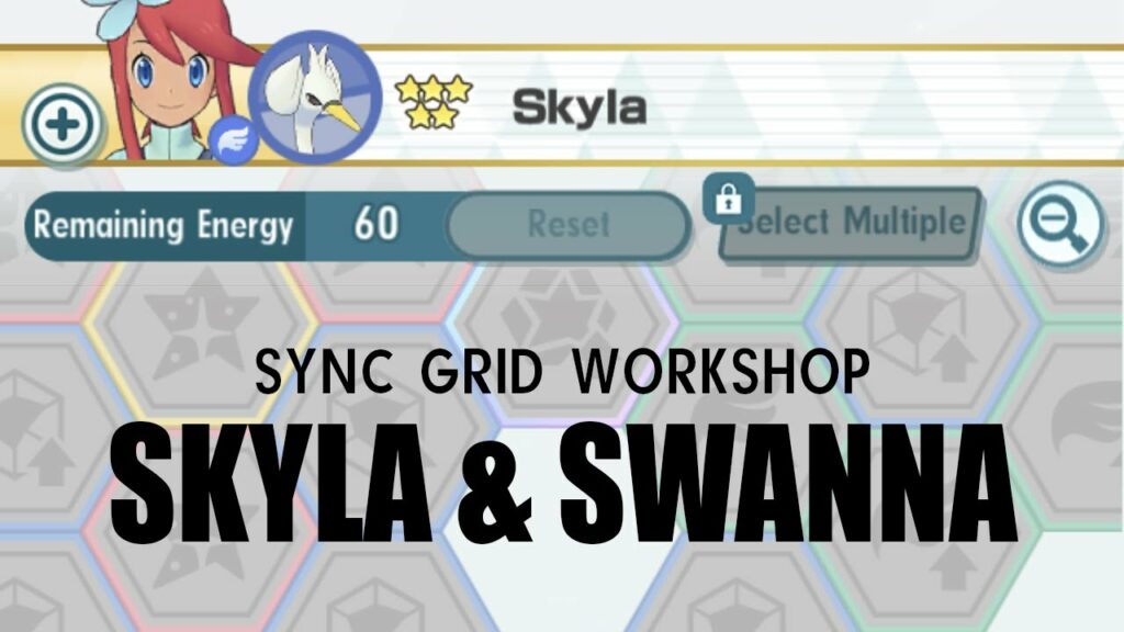 [Pokemon Masters EX] SYNC GRID WORKSHOP - Skyla & Swanna