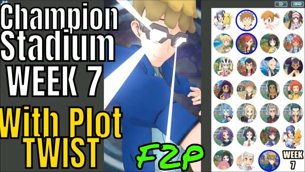 Pokemon Masters - Champion Stadium Non-Gacha Free Sync Pairs with TEAM ROCKET (Week 7)