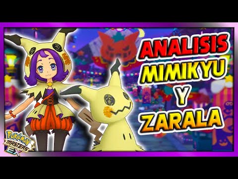 ANALISIS MIMIKYU y ZARALA (ACEROLA) - Halloween -Pokemon Masters EX