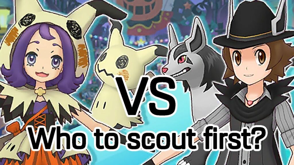 [Pokemon Masters EX] Halloween Acerola vs Halloween Hilbert - WHO TO SCOUT FIRST?