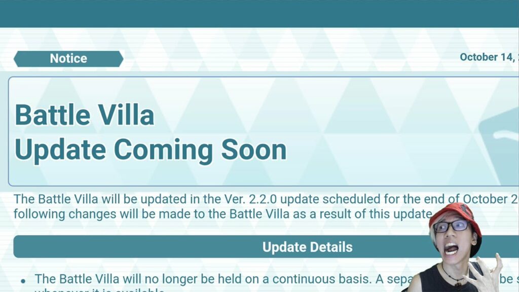 [Pokemon Masters EX] SPLgum Reacts: Battle Villa Update Coming Soon