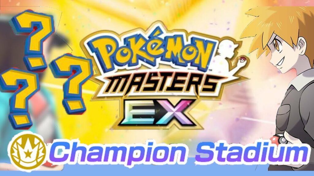 Pokemon Masters Ex: Champion Stadium Tips & Tricks- Who's that Trainer? 3v1 Blue Meme!