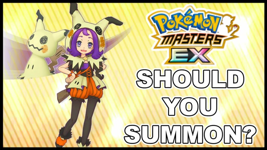 Should You Summon? Halloween Acerola & Mimikyu Sync Pair Analysis! | Pokemon Masters EX