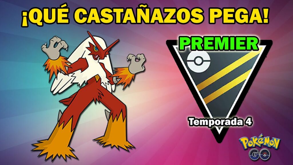 BLAZIKEN PEGA DEMASIADO FUERTE en LIGA ULTRA PREMIER GO BATTLE LEAGUE (PvP) - POKEMON GO