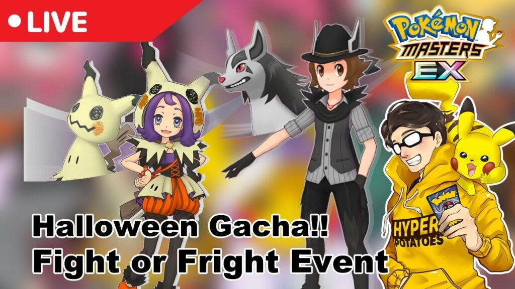[LIVE]  FIGHT OR FRIGHT?! Gacha & Event Halloween - Pokemon Masters EX
