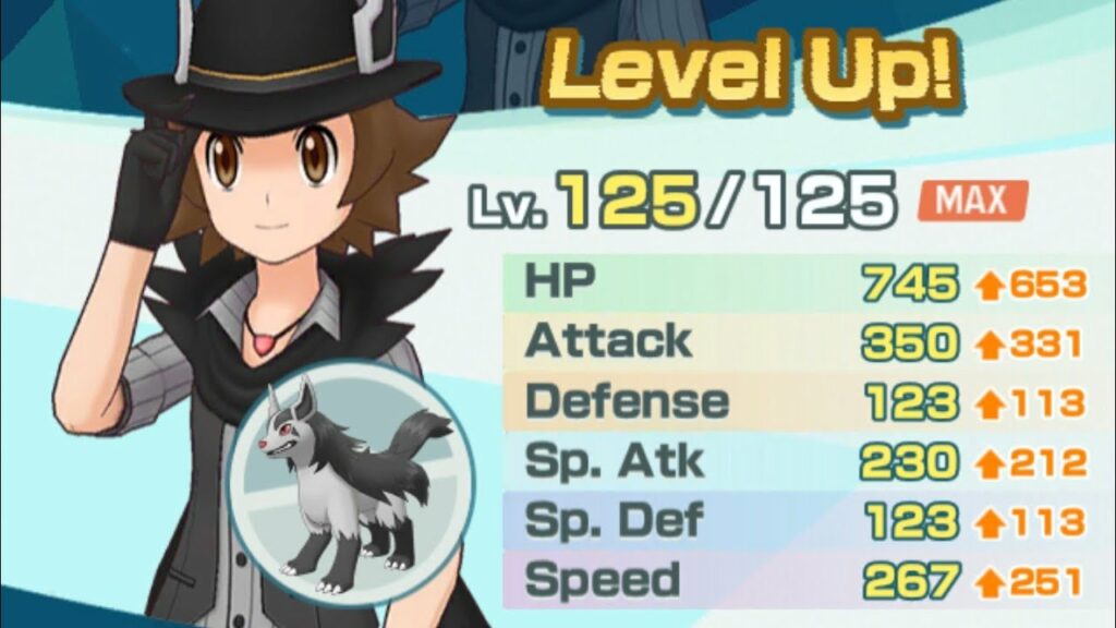 [Pokemon Masters EX] Level Up to 125 - Hilbert (Fall 2020)
