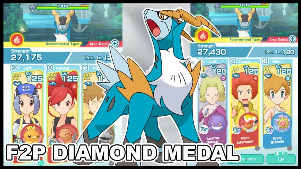 Basically F2P Guide To Beat Cobalion Legendary Arena Diamond Badge! | Pokemon Masters EX