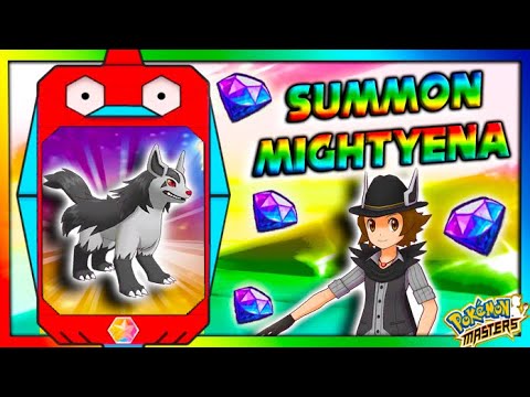 SUMMON MIGHTYENA Y LUCHO - Halloween - Pokemon Masters Ex