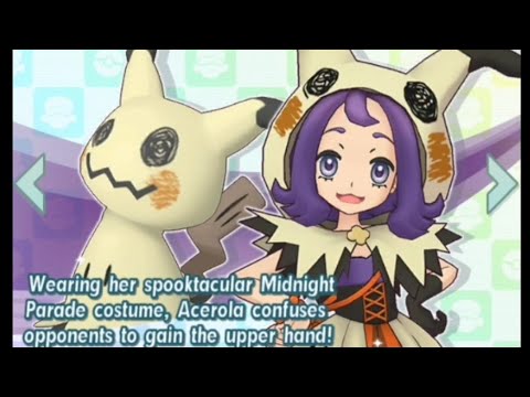 [Pokemon Masters Ex] : Halloween Acerola & Mimikyu Summons. Let's go!!!