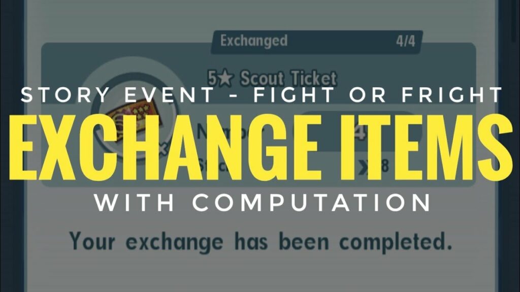 [Pokemon Masters EX] HOW MANY ITEMS DO YOU NEED? Story Event - Fight or Fright (Exchange Items)