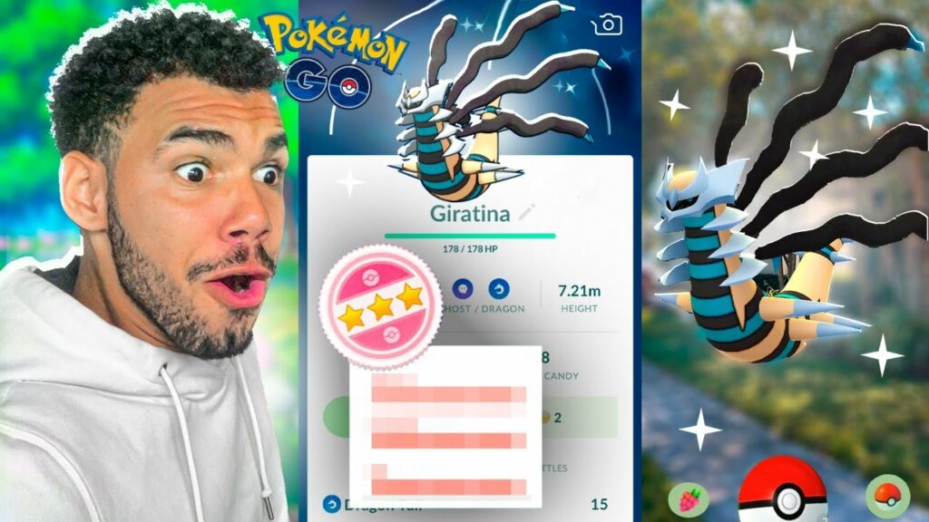 SHINY GIRATINA ORIGINAL E DOIS SHINYS NO MESMO DIA - POKEMON GO | Cris |