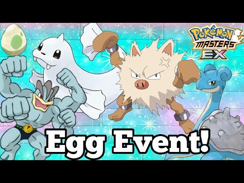 Ice And Fighting Type Egg Event Playthrough | Pokemon Masters EX