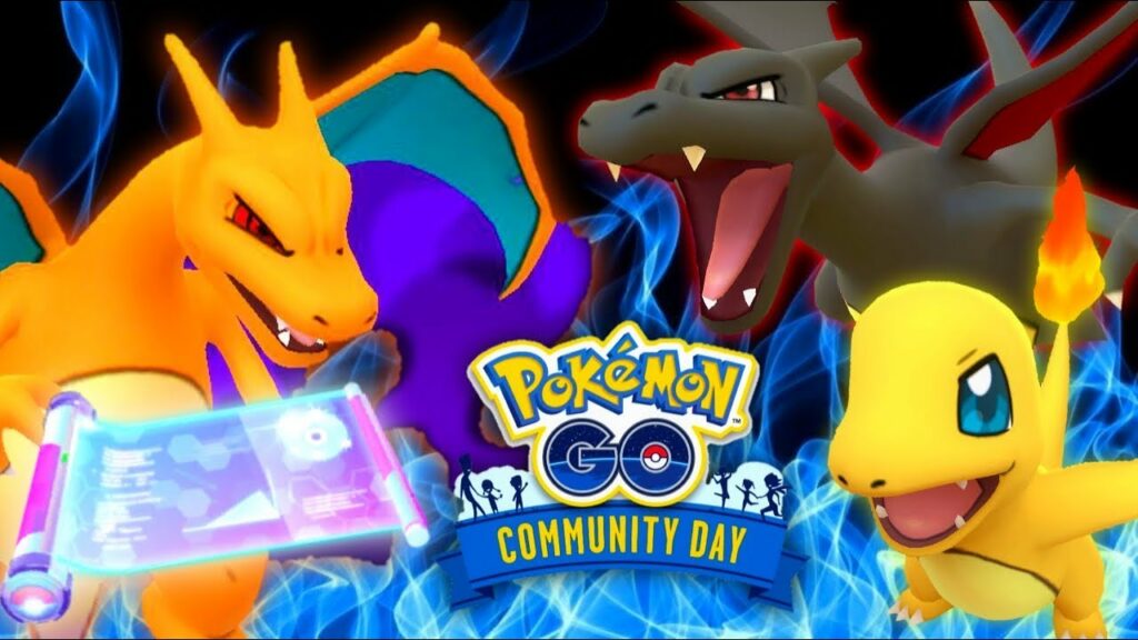 Using Elite TM on Shadow Dragon Breath Charizard Pokemon GO || Shiny Charmander Community Day recap
