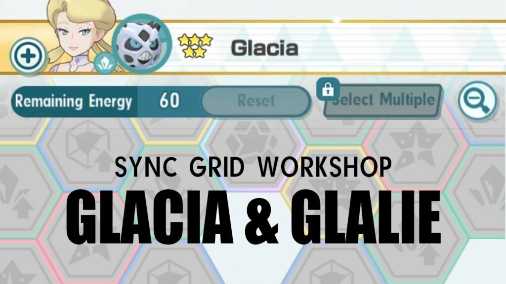 [Pokemon Masters EX] SYNC GRID WORKSHOP - Glacia & Glalie