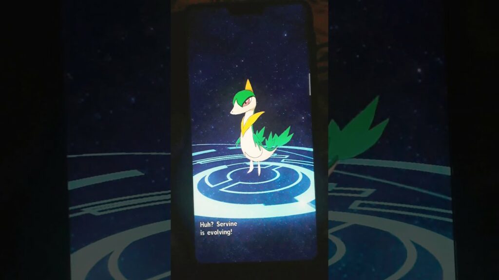 Servine evolve~~~~ Pokemon Masters~~