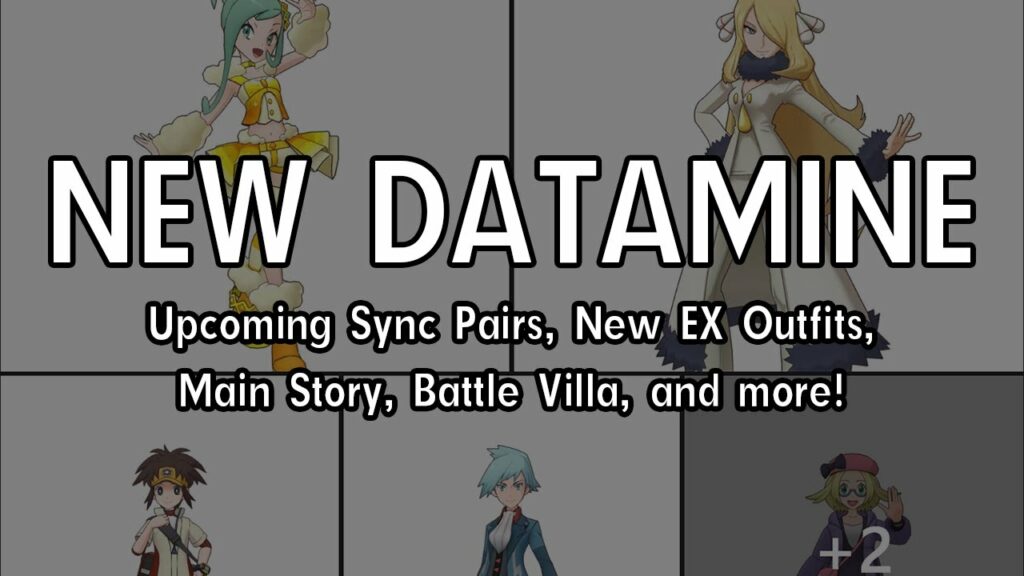 [Pokemon Masters EX] NEW DATAMINE! Lisia, Nate, Bianca, Blissful Bonanza, Battle Villa, and MORE!