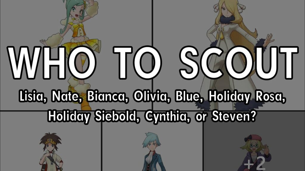 [Pokemon Masters EX] DISCORD DISCUSSIONS: WHO TO SCOUT FIRST? November to December Sync Pairs
