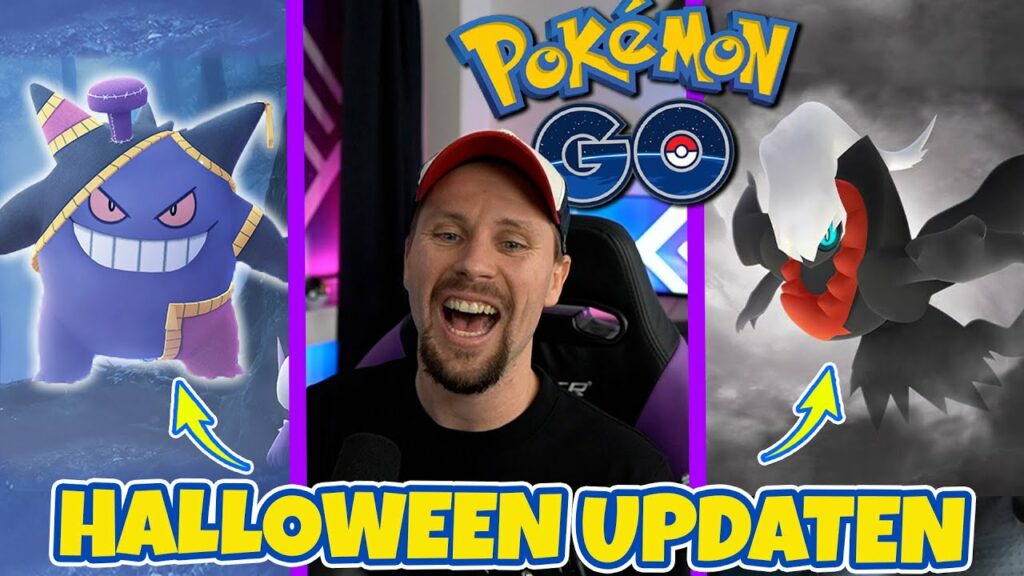 HALLOWEEN UPDATE I POKEMON GO - SHINY GENGAR & DARKRAI RAIDS