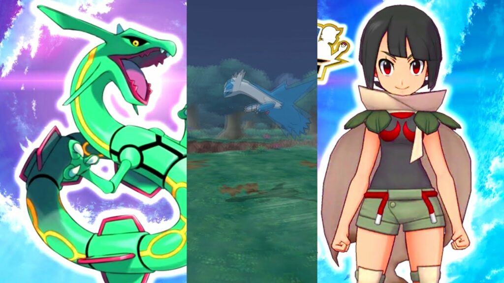 Pokemon Masters EX - Dauntless Rayquaza vs Latios Legendary Battle VH