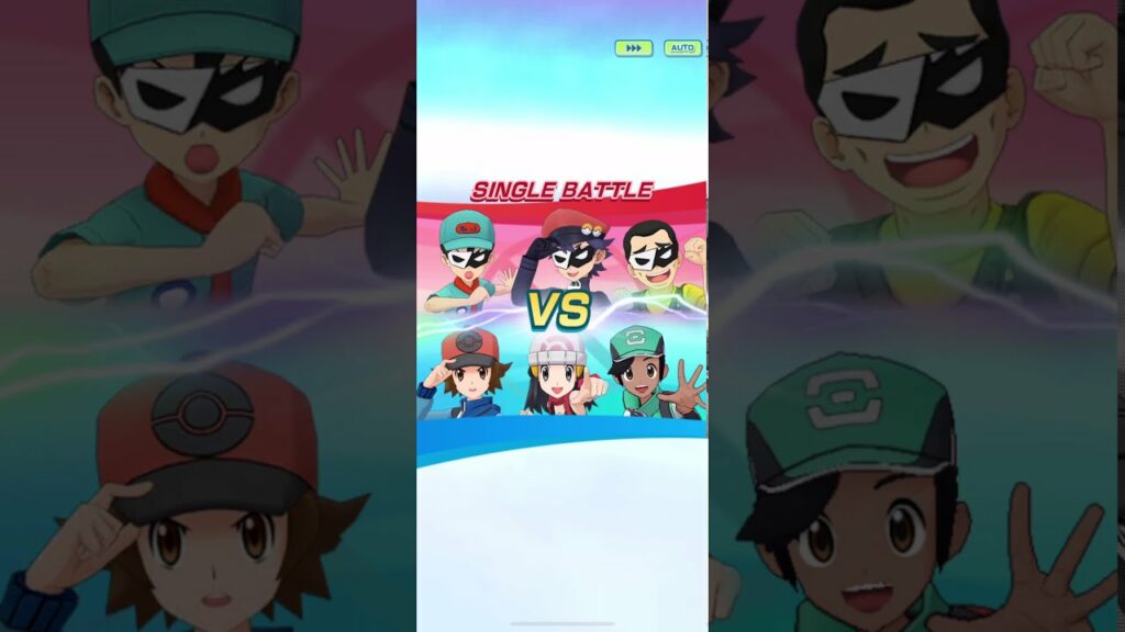 Pokemon Masters - Mission Medal: Support Leader - Auto Mode
