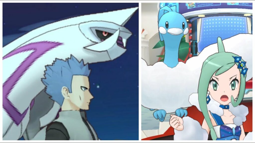 Pokemon Masters EX:Cyrus & Palkia Does Not Care About Crit Shield Ultra-Hard Full-Force Battle Lisia