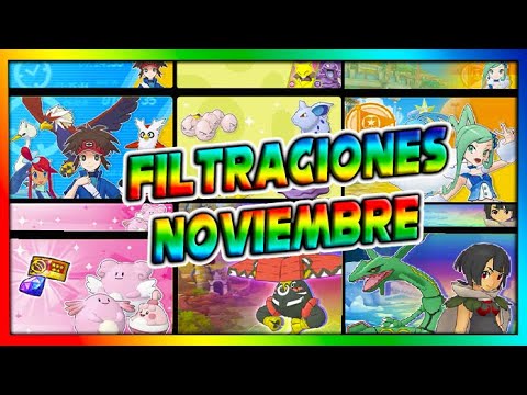 FILTRACIONES NOVIEMBRE !! NUEVOS COMPIS Y EVENTOS - Pokemon Masters Ex