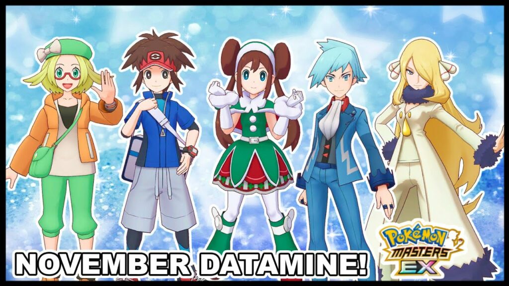 HUGE November Datamine! Nate, Bianca, Olivia Blue Grid, Xmas Reruns and more! | Pokemon Masters EX