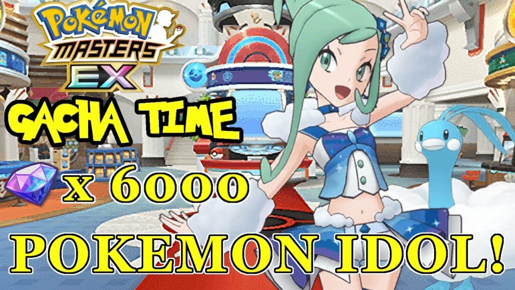 Pokemon Masters EX - LISIA POKEMON IDOL GACHA! Amazing pulls with only 6k gems!