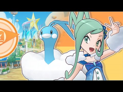 Pokemon Masters EX: Dazzlingly Dizzying Battle Stage Story Event Lisia Turning Heads