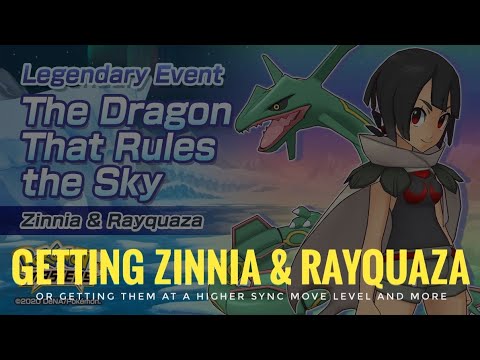 [Pokemon Masters EX] Legendary Event - The Dragon That Rules the Sky (Getting Zinnia & Rayquaza)