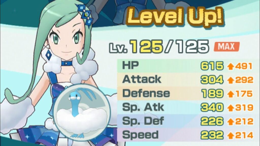 [Pokemon Masters EX] Level Up to 125 - Lisia