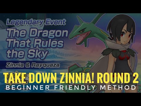 [Pokemon Masters EX] The Dragon That Rules the Sky - Take Down Zinnia! Round 2 - BEGINNER FRIENDLY
