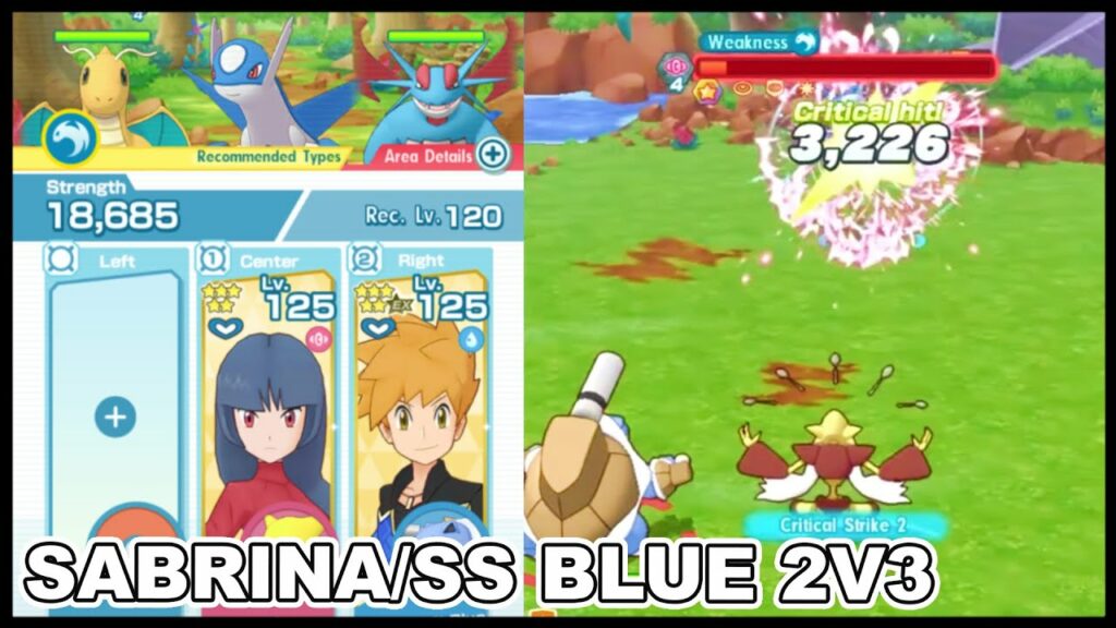 Can We 2v3 Beat Latios With Only Sabrina + SS Blue? | Pokemon Masters EX