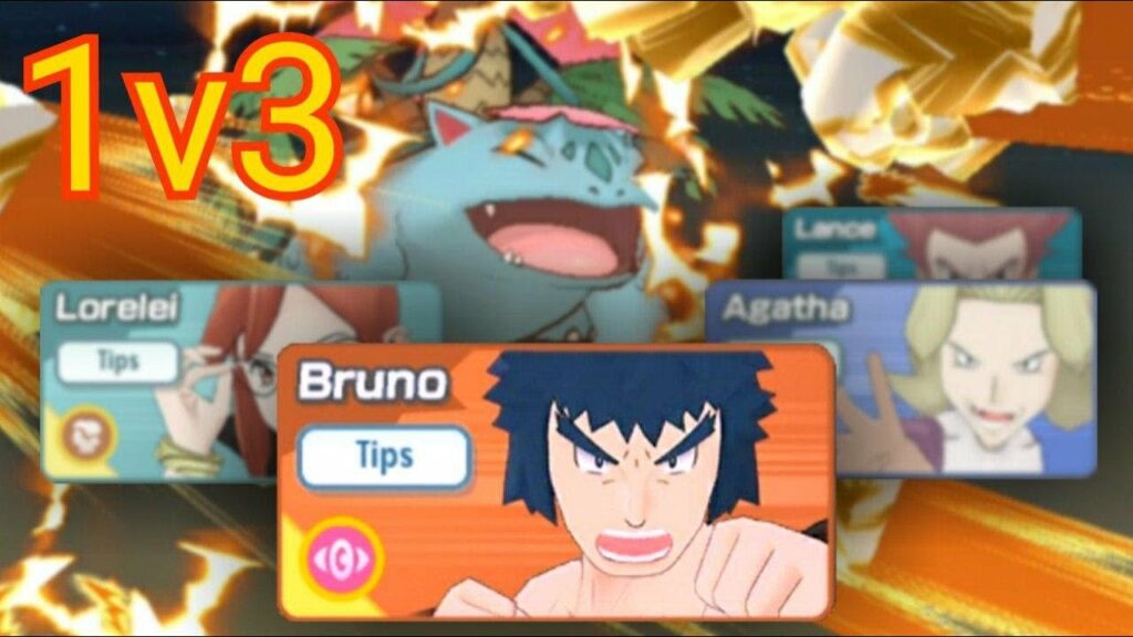 Champion Stadium VenusaurEX Edition - Leaf vs Bruno - Pokemon Masters EX 2.1.0