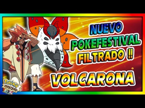 LLEGA VOLCARONA POKEFESTIVAL !! ALDER / MIRTO - Pokemon Masters Ex