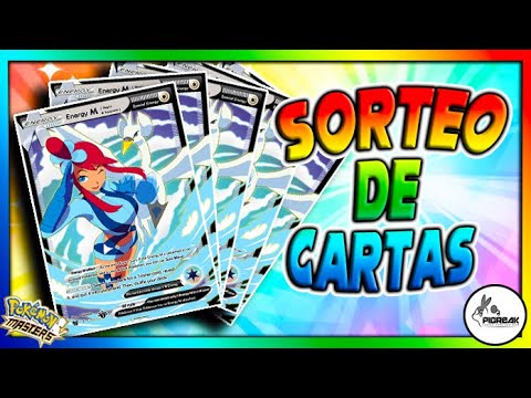 SORTEO de CARTAS de POKEMON MASTERS EX !!