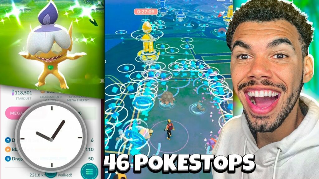 30 MINUTOS DE HACK PARA PEGAR O SHINY *desafio* - POKEMON GO  | Cris |
