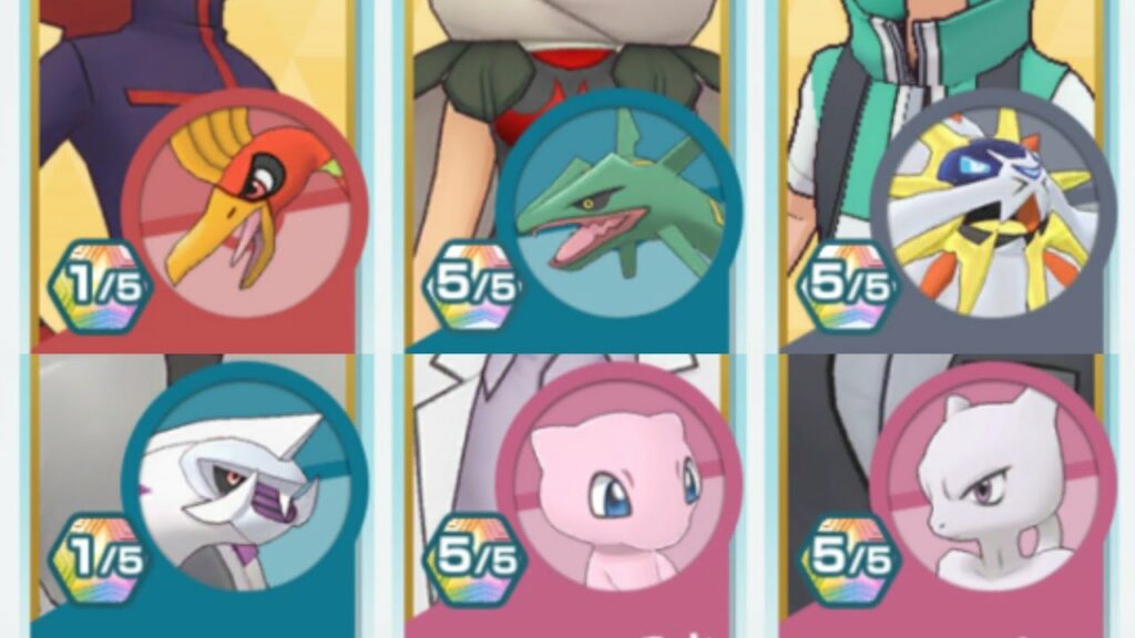 Pokemon Masters - All current Legendary Pokemon (sync pair)
