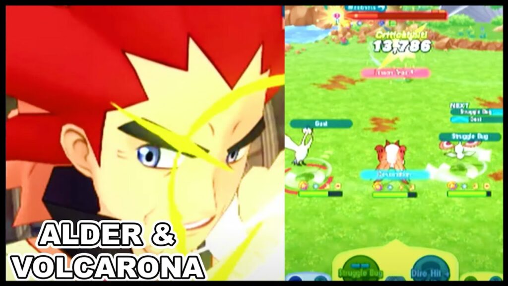 Hyper Beam Spammer! Alder & Volcarona 3/5 Showcase! | Pokemon Masters EX!