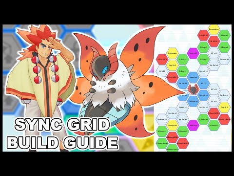 Best Alder & Volcarona Sync Grid Build Guide! | Pokemon Masters EX