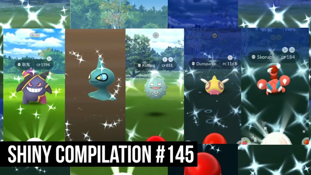 Pokemon GO Shiny Compilation #145