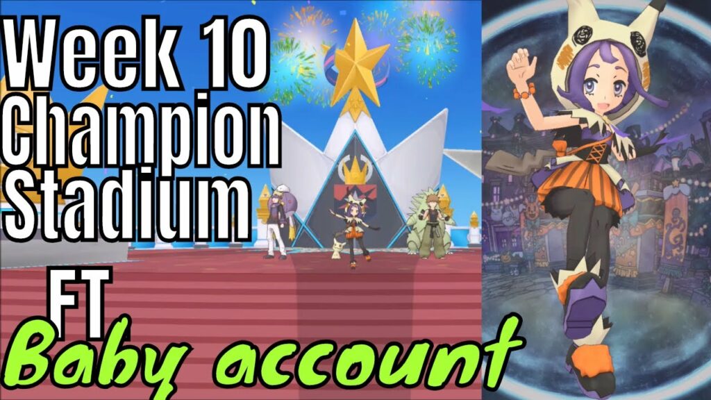 Pokemon Masters - Week 10 Kanto Champion Stadium Team (Baby Account)
