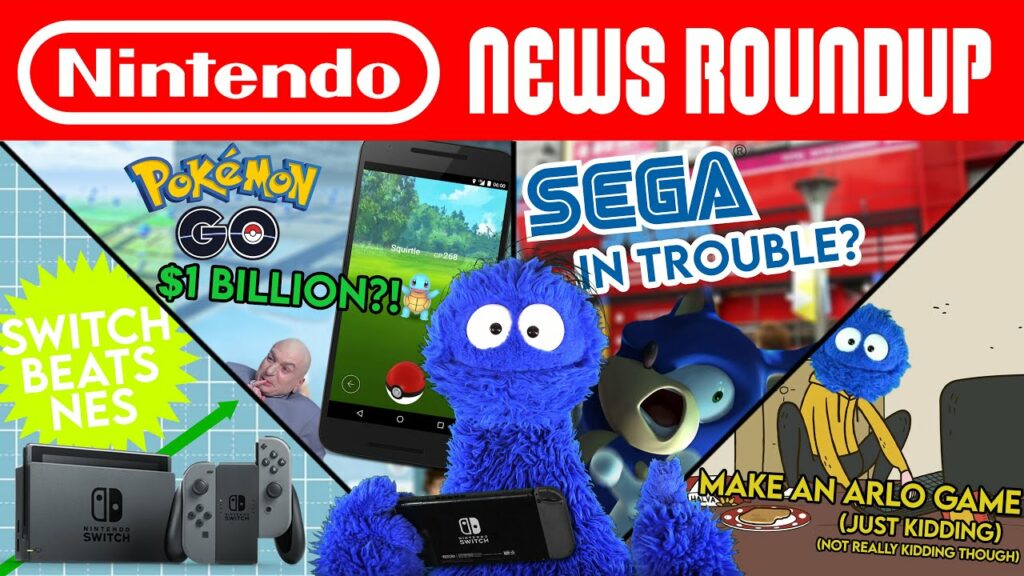 Switch Sails Past NES, Pokemon GO Makes All the Money, Sega Struggles | NINTENDO NEWS ROUNDUP