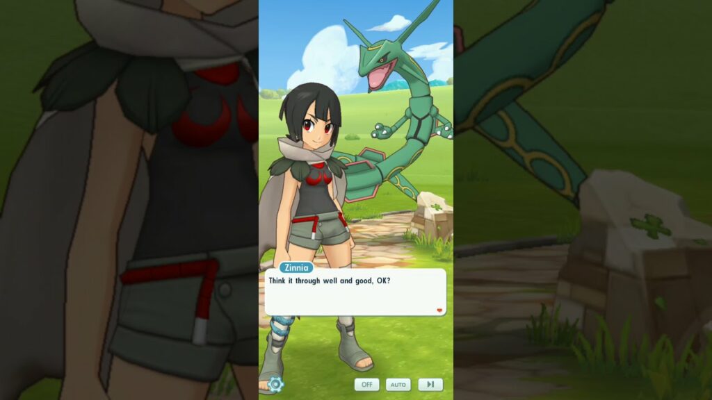 Pokemon masters: A Day with Zinnia