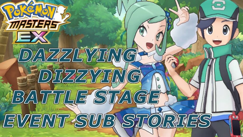 Pokemon Masters EX - Dazzlying Dizzying Battle Stage Event FULL Sub Story
